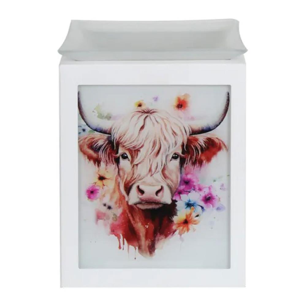 Aroma Highland Cow Square Electric Wax Melt Warmer Extra Image 2
